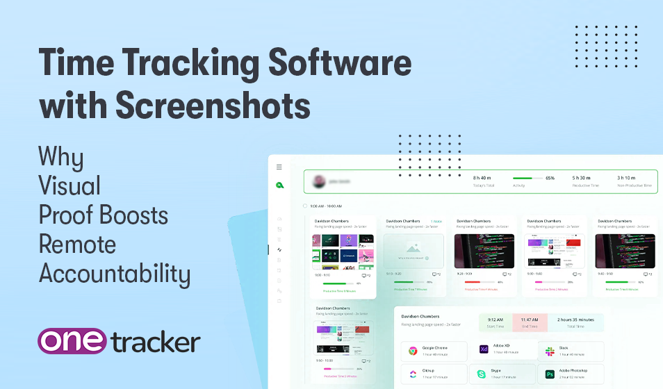 Time Tracking Software with Screenshots: Why Visual Proof Boosts Remote Accountability