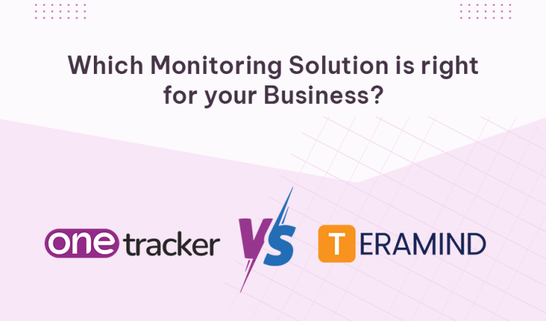 OneTracker vs. Teramind: Comparing Employee Monitoring & Productivity Solutions