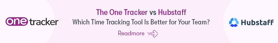 one tracker vs hubstaff