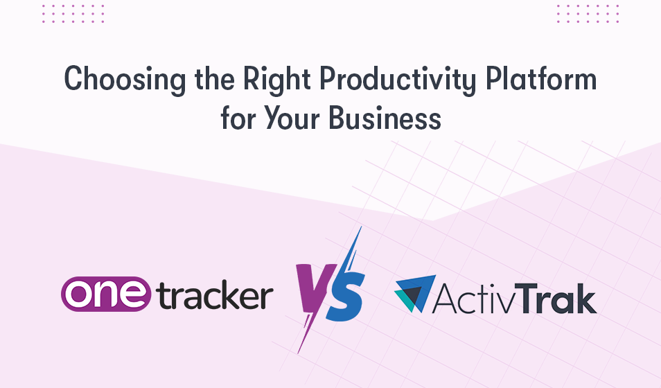 OneTracker and ActivTrak Comparison